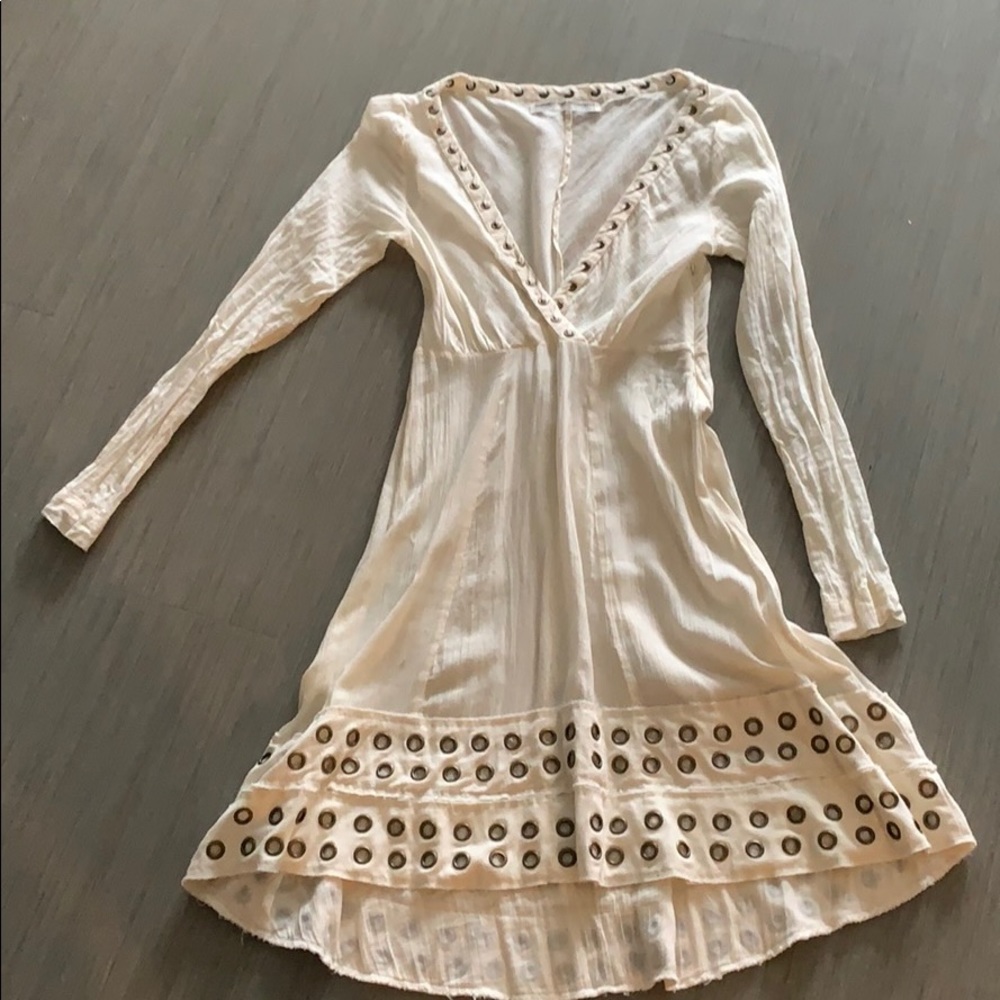 All Saints riveted dress